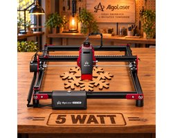 Laser Graveermachine - Laser Cutter - APP Bestuurbaar - Multifunctioneel - Laser Graveer - Makkelijk te installeren