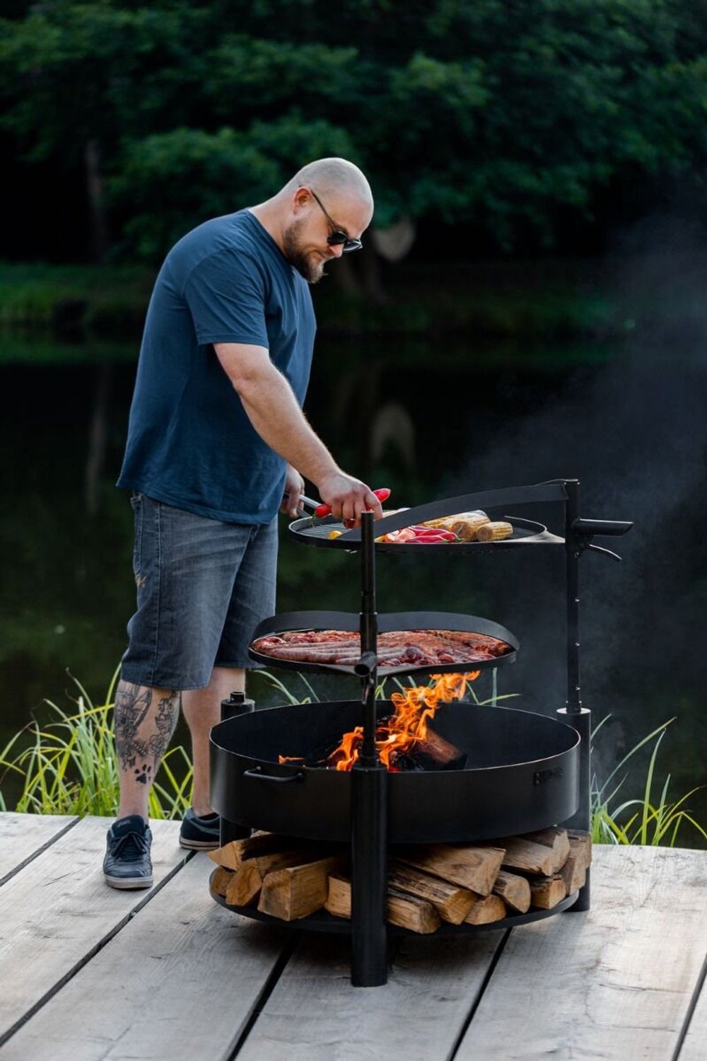 CookKing Grillplaat met handvat voor Bandito en Montana X