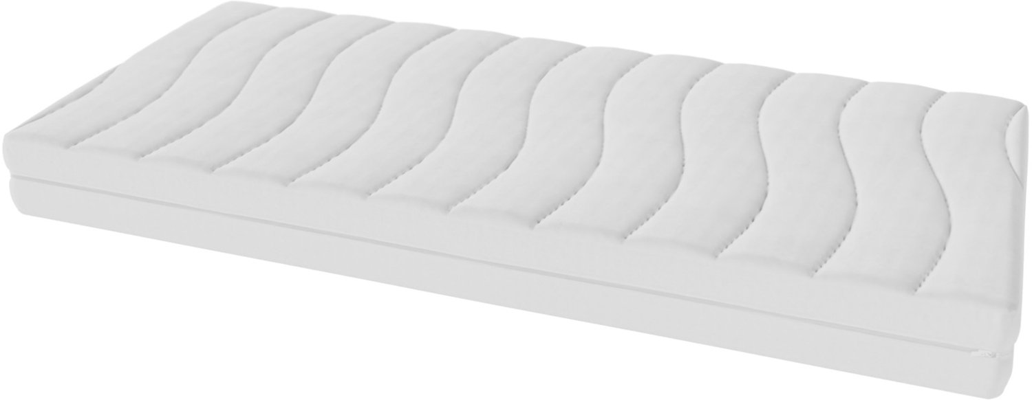 Toros Bedden 90x200 cm - Hr koudschuim - 20cm dik - Afritsbaar hoes wasbaar - Hotel kwaliteit - 90 x 200 cm Wit