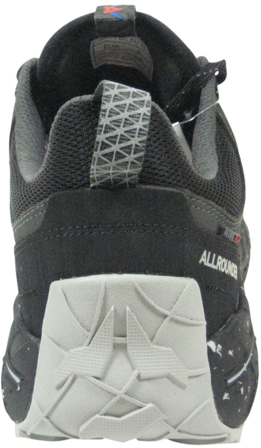 Allrounder by Mephisto - Heren wandelschoen - Veel demping - Antraciet Grijs - Maat 46