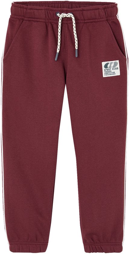Jongensjoggingbroek bordeauxrood