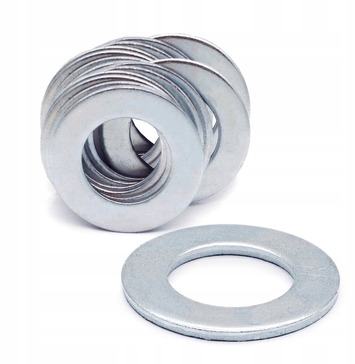 LUN FIX - Platte sluitring M12 Roestvrij staal DIN 125 - 20 stuks