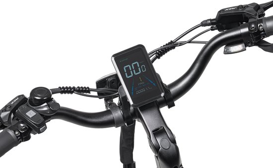 TTGO Z3 Elektrische Fiets - 250W - 48V15Ah Accu - 27.5 Inch Banden - 25km/u - Max Bereik 110-120km - Shimano 7s- Bruin — afbeelding 5