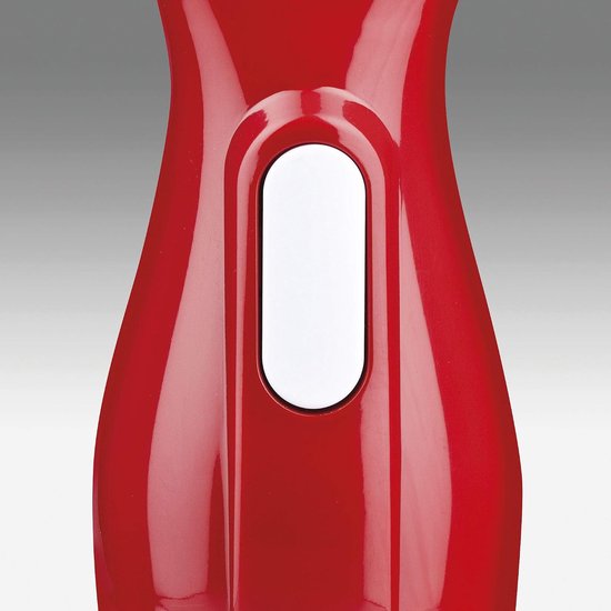 Staafmixer - Dompelmixer Keuken - Puree Smoothies Maken - Vier Roestvrijstalen Messen - 375 cm - Rood — afbeelding 3
