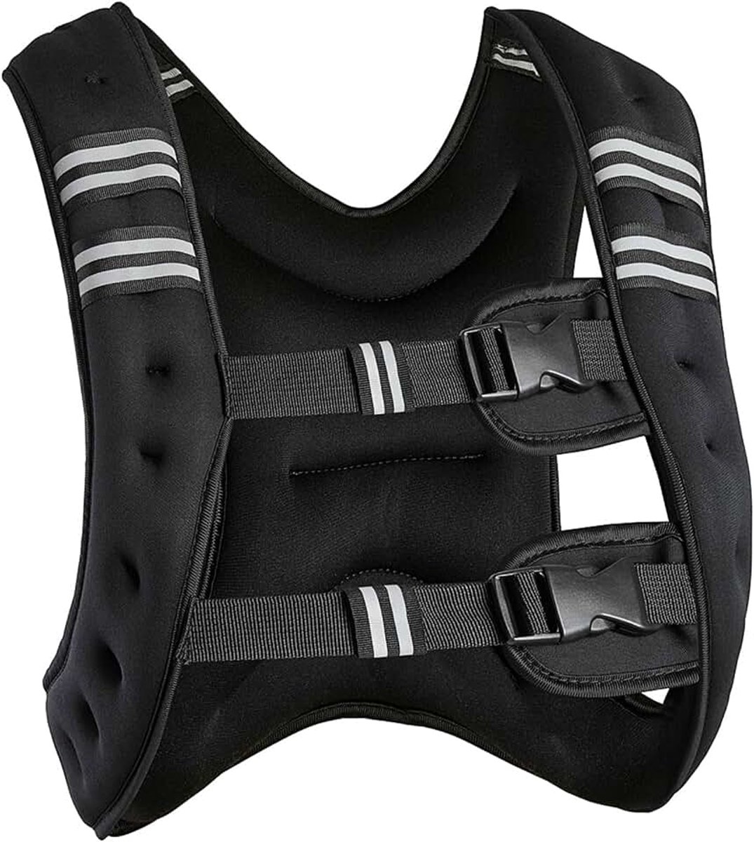 Spierverzwaringsvest, verzwaard vest, 10 kg, training en hardlopen, eenheidsmaat voor sportschool, training