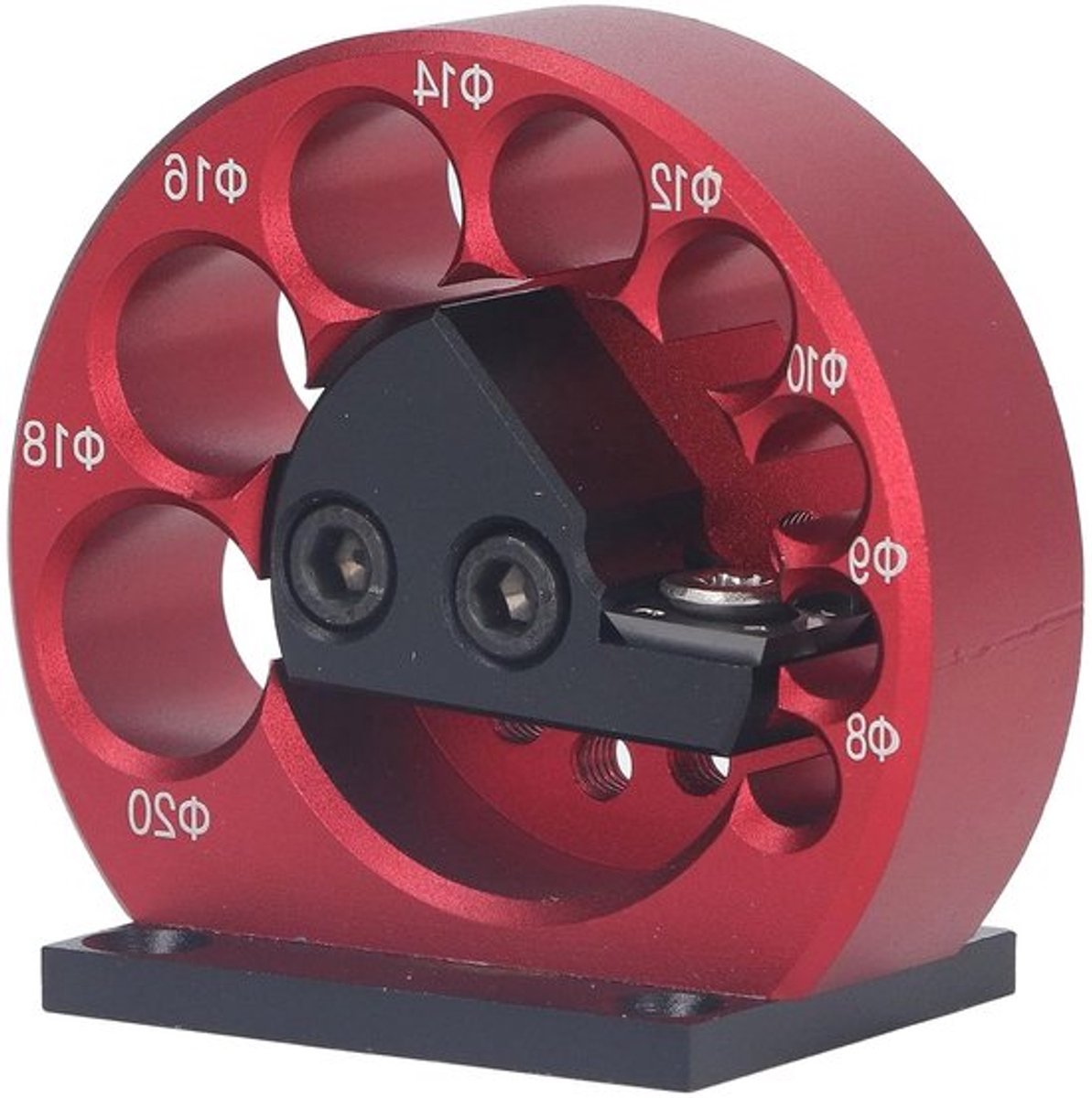 Precisie dowelmaker met snijplaten van 8 tot 20 mm, aluminiumlegering en hardmetalen mes voor hobbyisten en doe-het-zelf-projecten