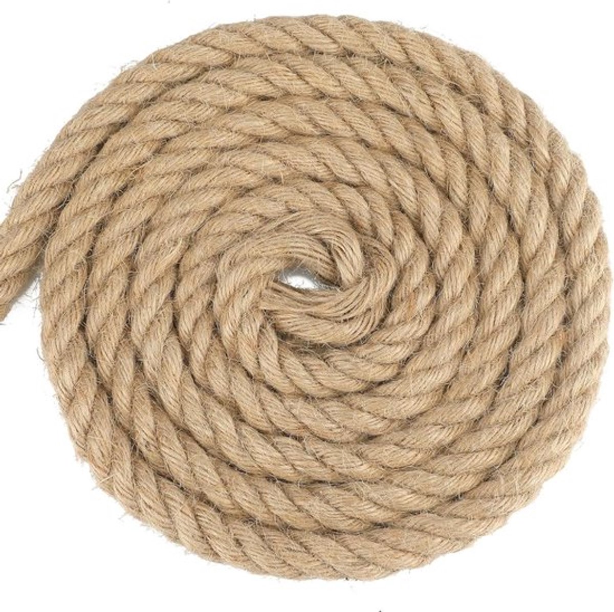 16 mm dik henneptouw, 10 meter lang jute koord voor camping en tuindecoratie