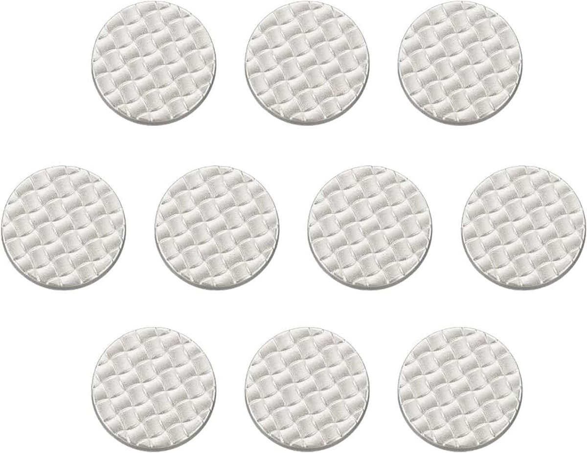 Knopenset, 23 mm zinklegering, schacht, ruitpatroon, naaiknoppen, oogknopen, knutselknopen, vervangingsknopen voor kleding, decoratie, doe-het-zelf accessoires, knopen