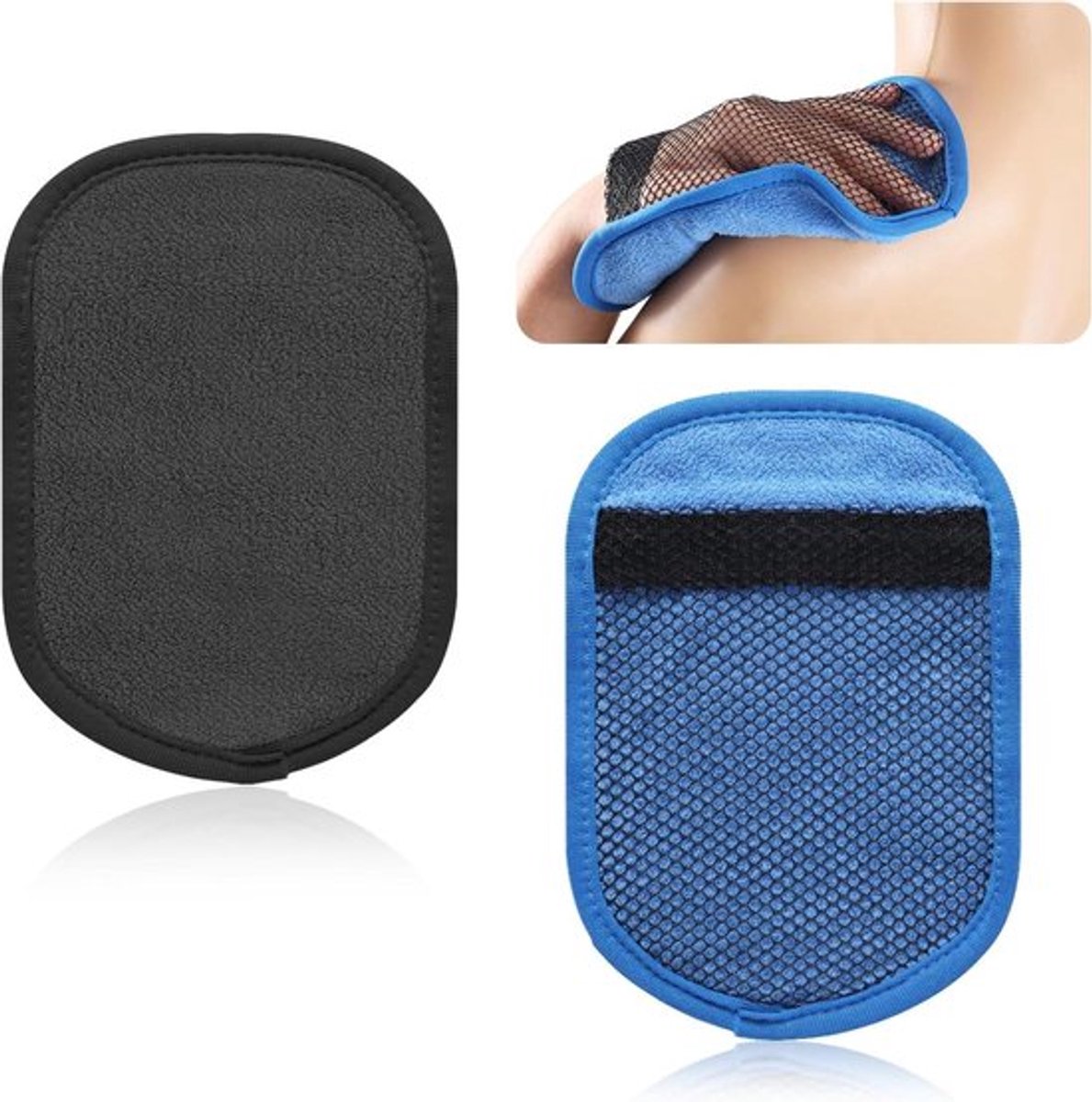 Zandverwijderaar Handschoenen voor Strand - Set van 2 Stuks - Zachte Koraalfleece - Ademend - Reis- en Strandvakantie Accessoires