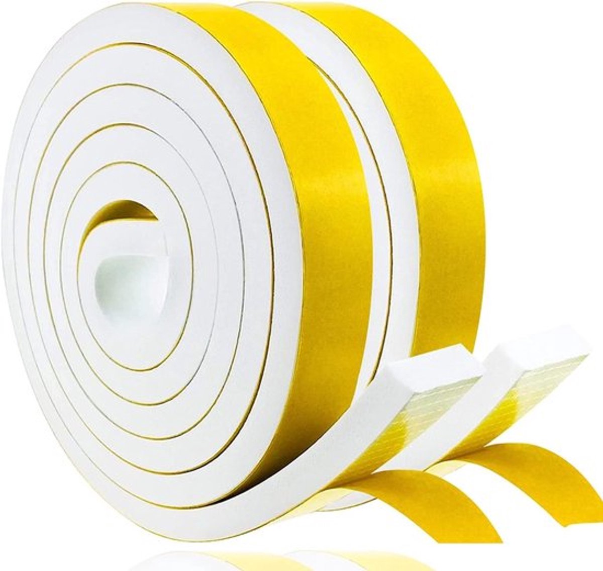 Zelfklevende Raamafdichting, 20 mm (B) x 10 mm (D)/4 m (L) voor Geluidisolatie, Deurafdichting en Rubber Strips