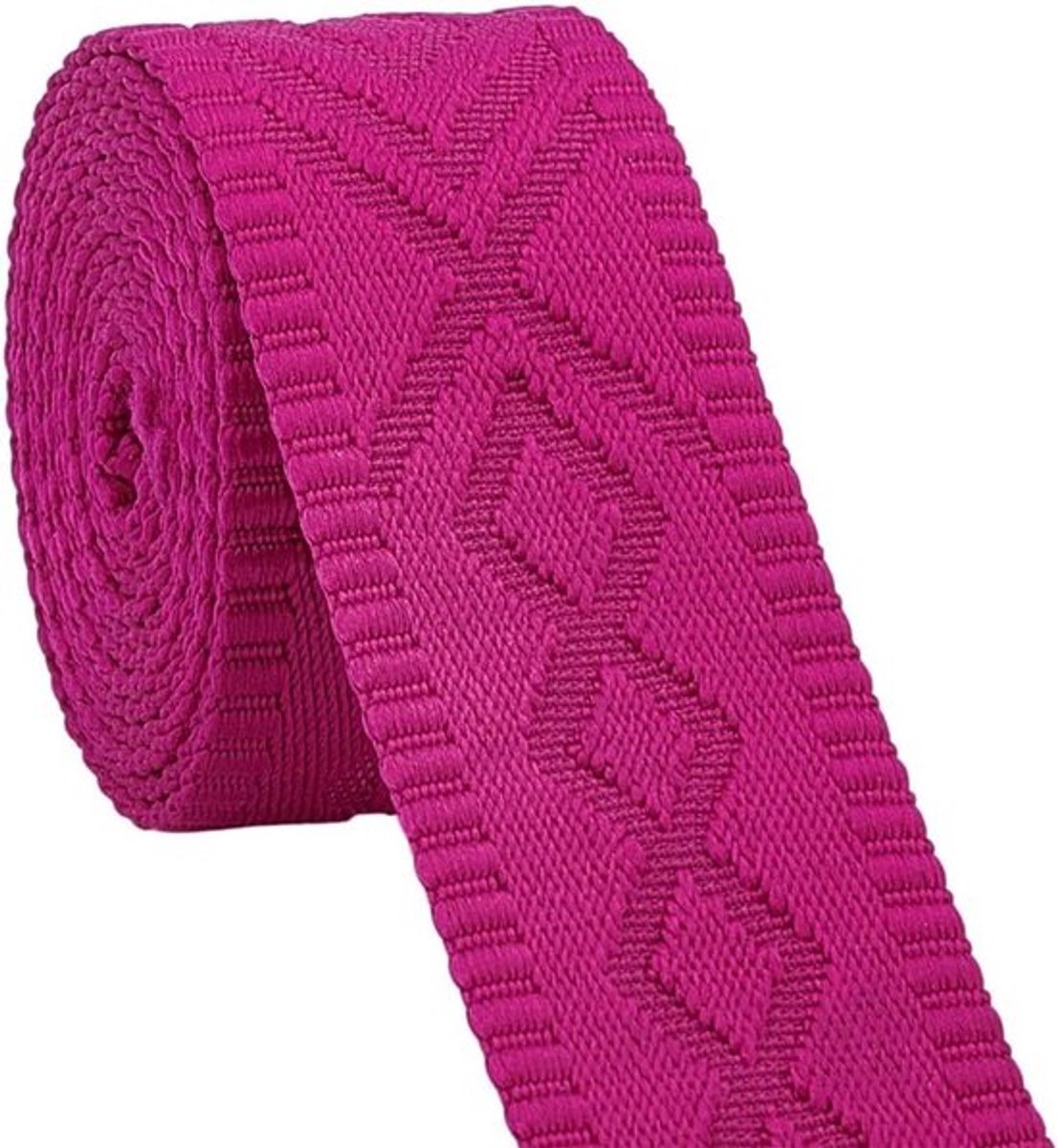 10 yards rhombusvormig geborduurd geweven lint, 1,5 inch kleur Camellia Jacquard-trim voor handgemaakte tassen, riemen en kledingdecoratie, ideaal voor DIY-projecten