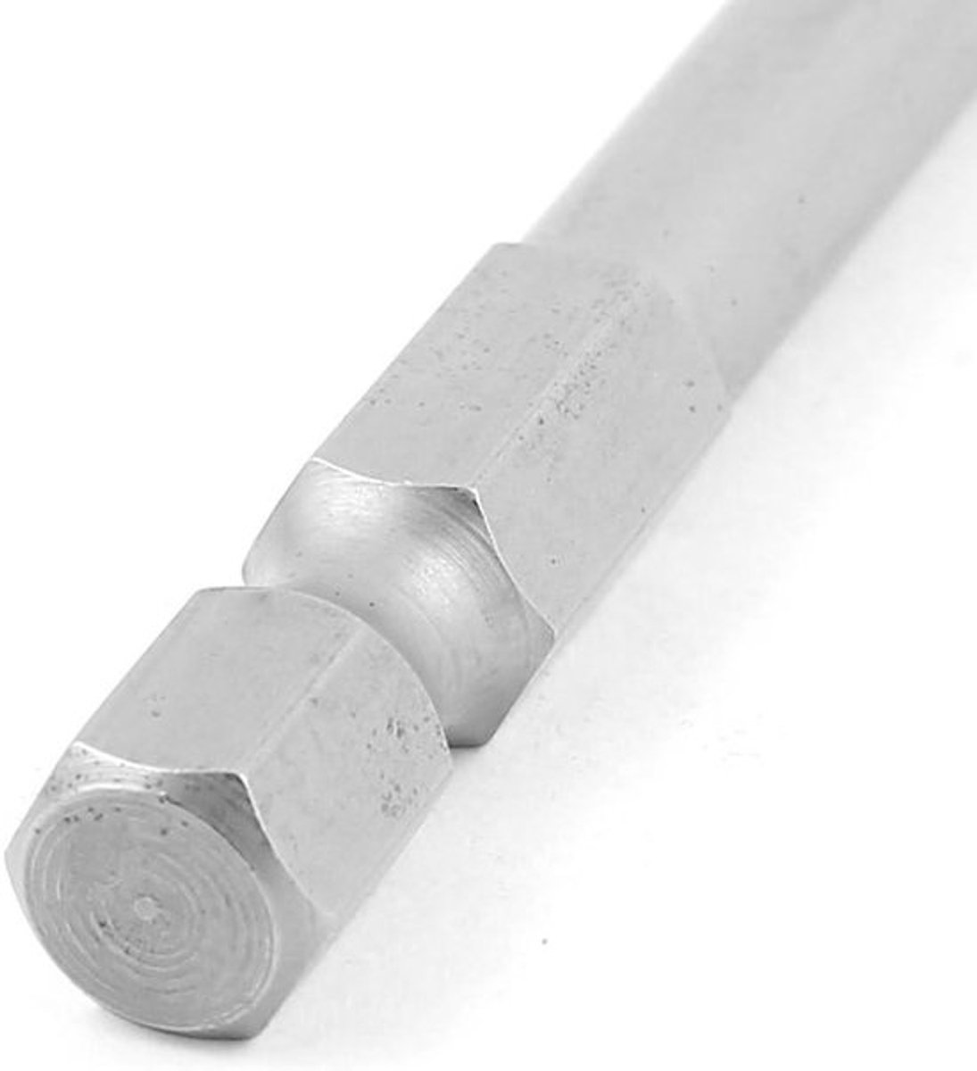 Magnetische schroevendraaier bits met zeskant kop 5 mm - 5 stuks