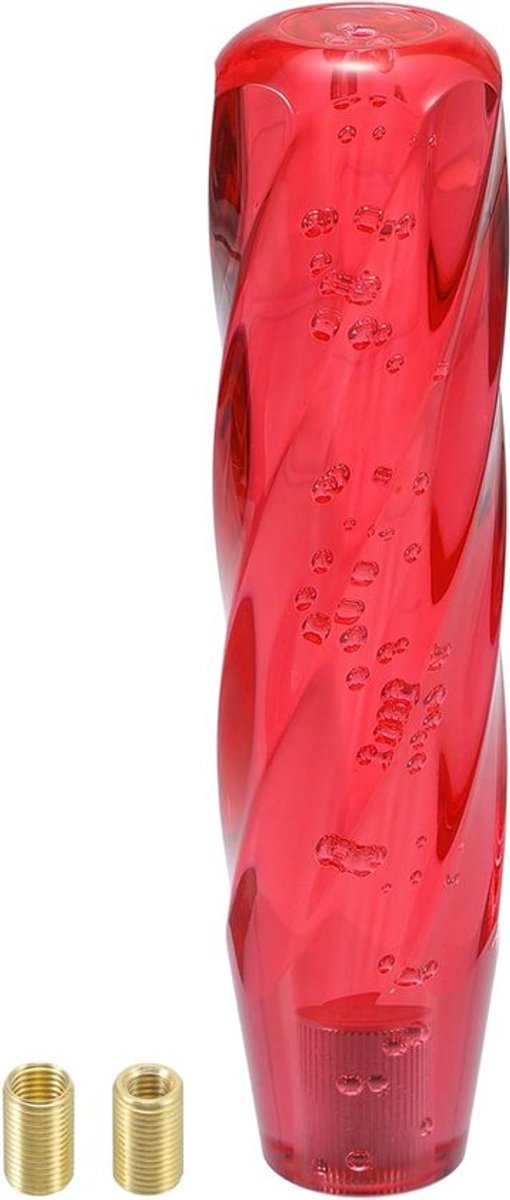 Versnellingspook van 20cm met Adapters voor Automatische en Handmatige Voertuigen - Acryl Rood - Gemakkelijk te installeren