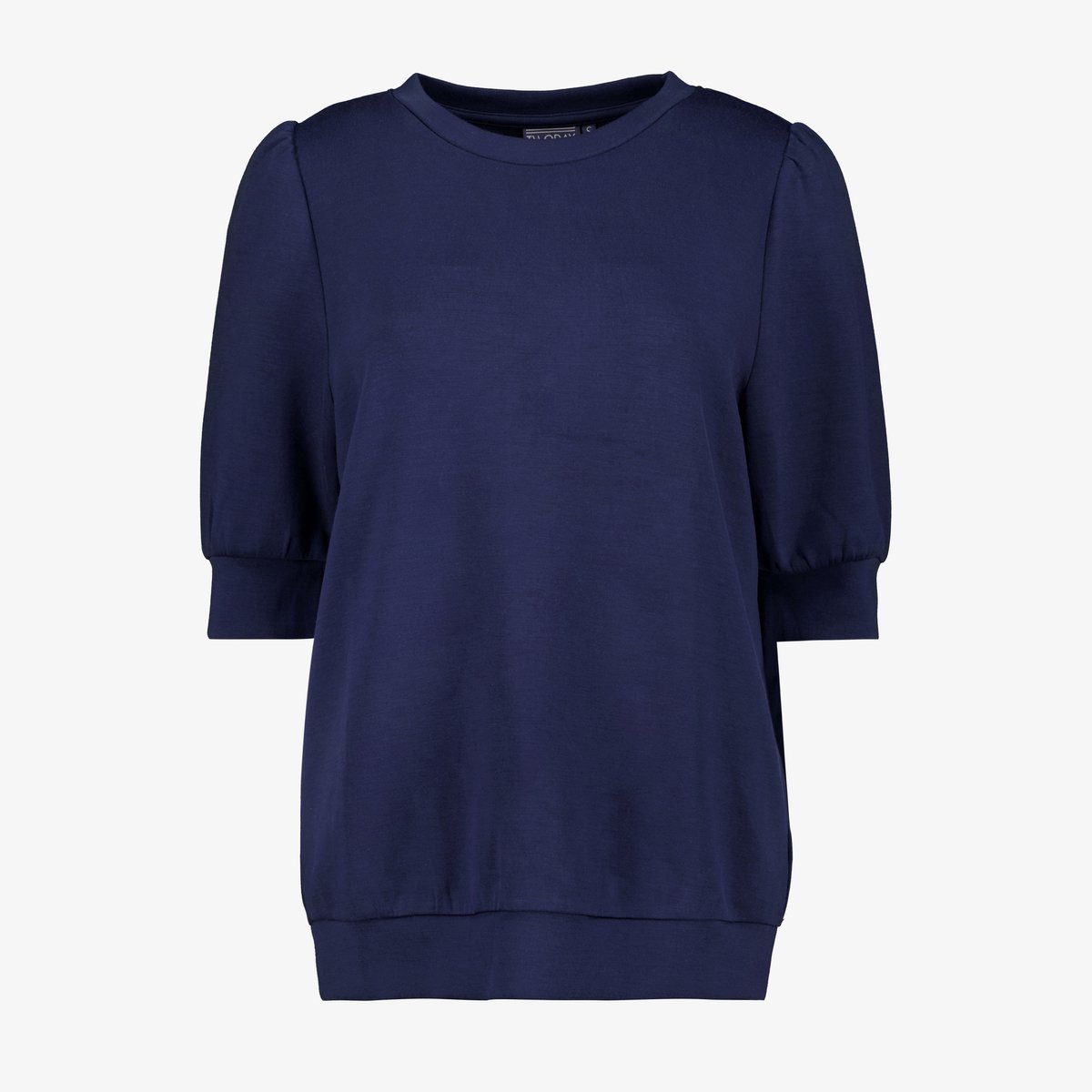 TwoDay dames sweat T-shirt donkerblauw - Maat M