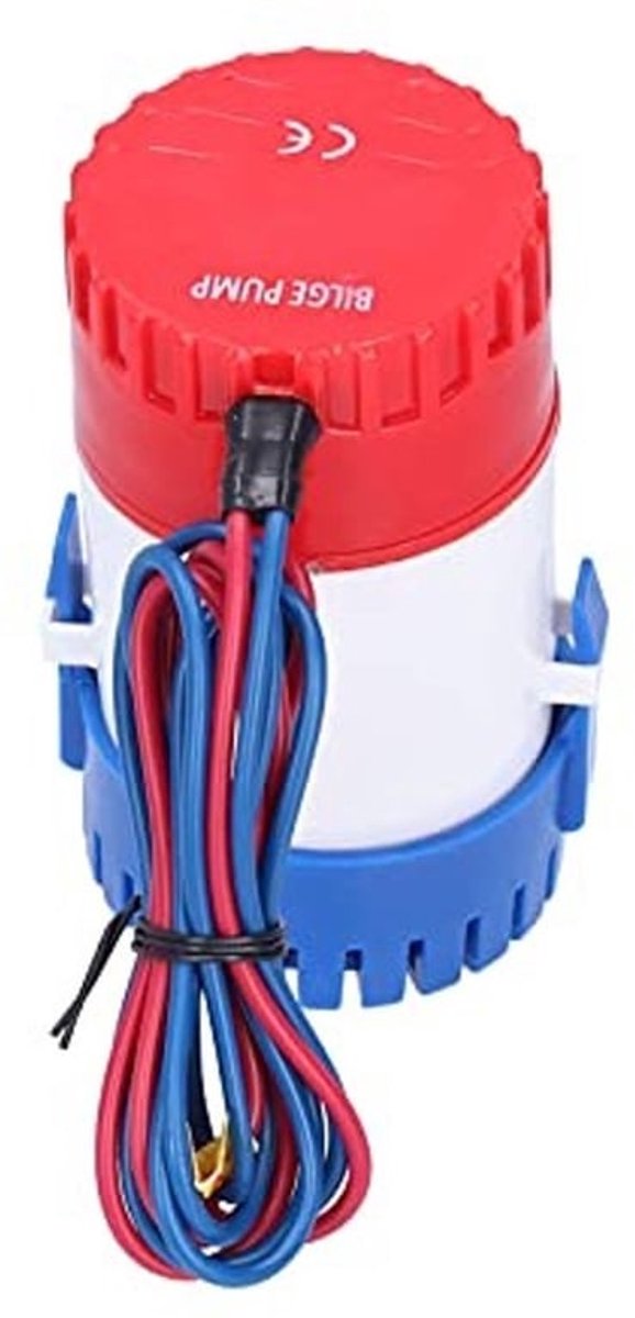 - Dompelpomp Boot - Waterpomp met hoge efficiëntie - Zwart - Bilge Waterpomp - Ideaal voor boten en marine toepassingen