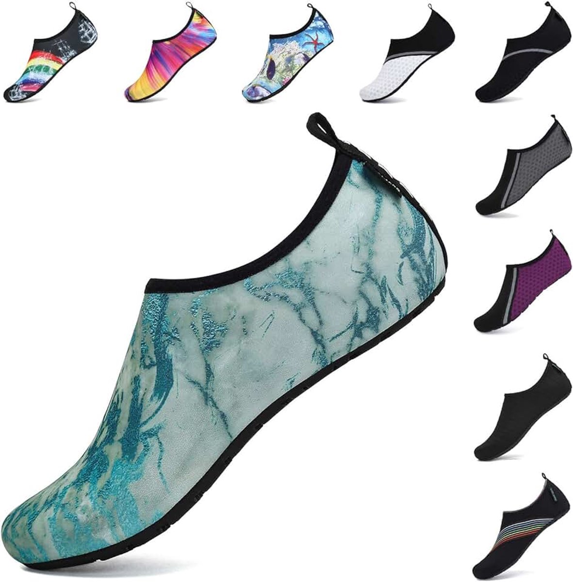 Duikschoenen voor dames en heren, waterschoenen, surfen, strand, hardlopen, watersport, ademende schoenen, elastisch, antislip, superlicht, uniseks