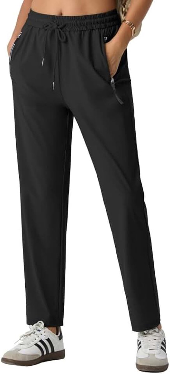 Broek voor dames, UK sneldrogende wandelbroek met ritszakken