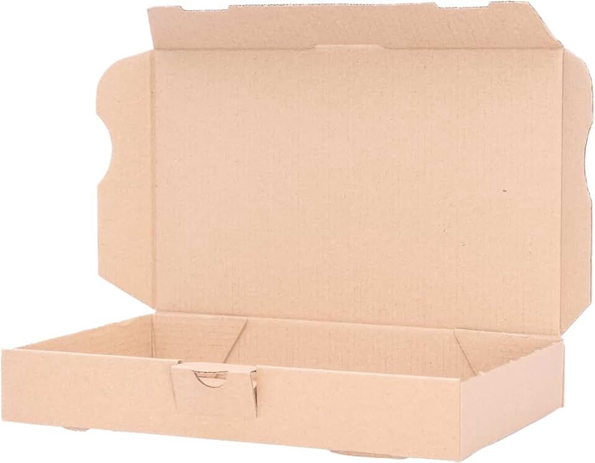 500 maxibriefdozen Maxibrief MB bruin - 180 x 100 x 30 mm - verzending post opvouwbare dozen boekenverzending - optimaal geschikt voor verzending (binnenmaat 176 x 96 x 27 mm)