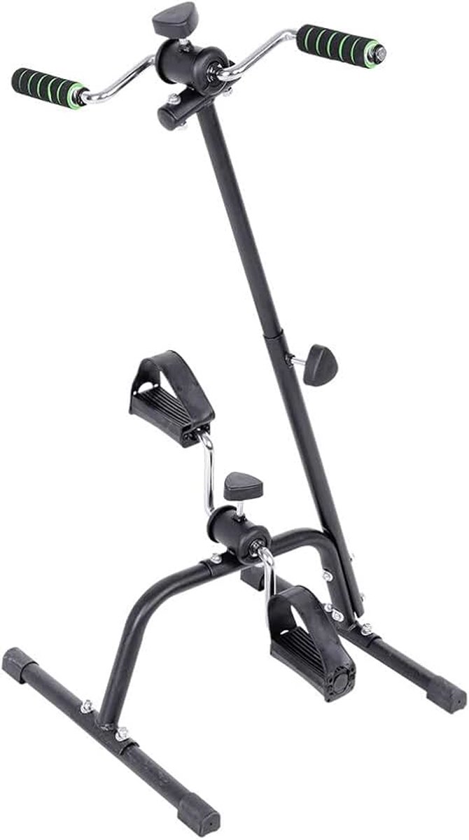 Hometrainer, Opvouwbare Revalidatie Fiets, Pedaaltrainer voor Ouderen en Mindervaliden, Fitness Oefentoestel voor Thuis