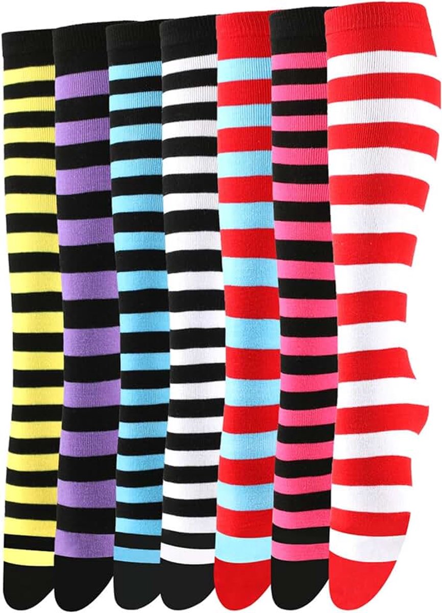 Bela Womens Knee High Socks 8V302 I, zwart, één maat