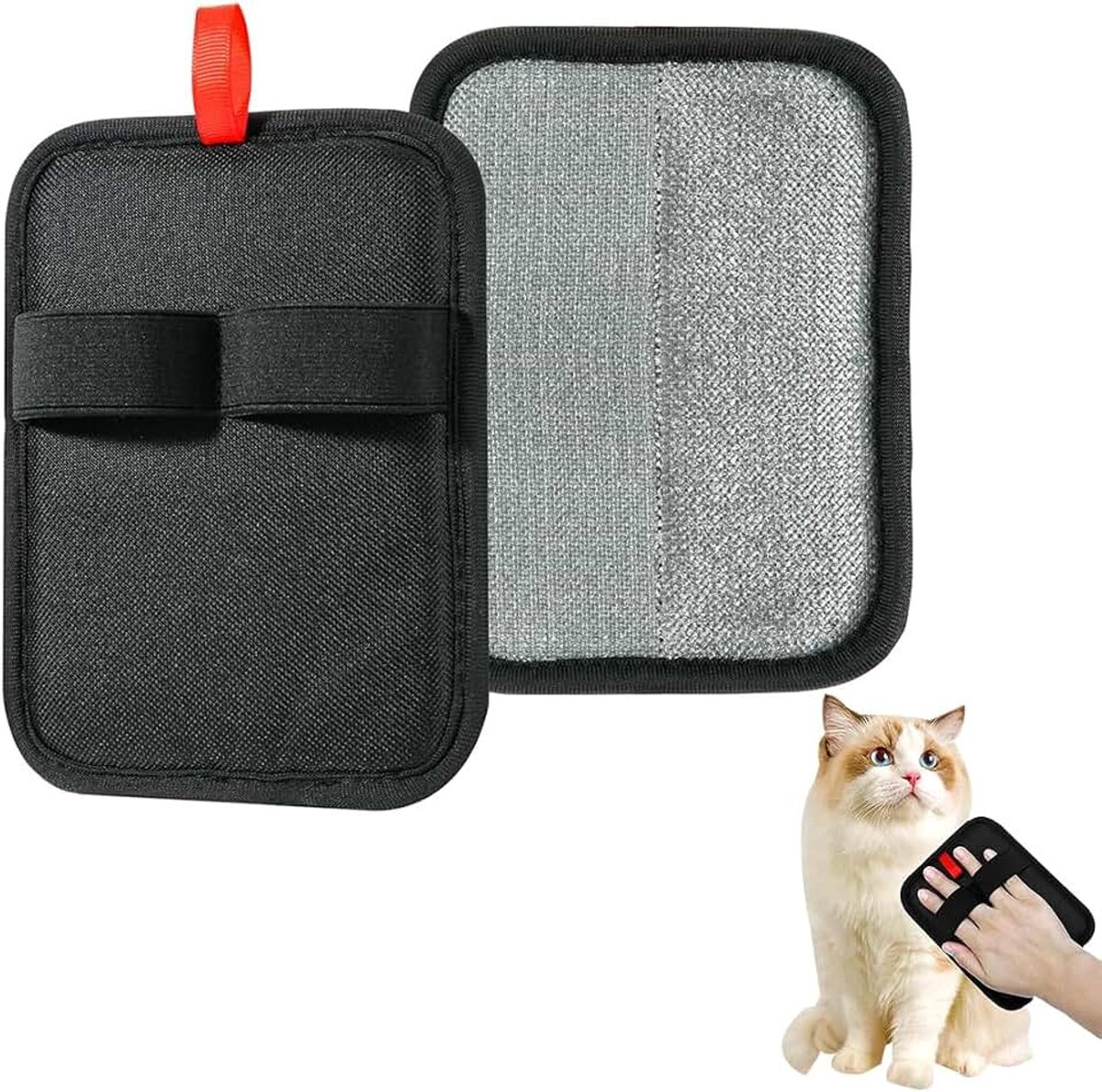 Handschoenen voor huisdieren, voor het verwijderen van dierenharen, voor het wassen van dierenharen, voor het reinigen van tapijten en banken, herbruikbaar.