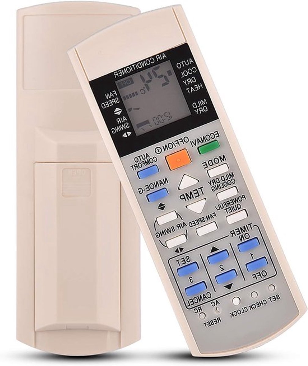 Vervangende Afstandsbediening voor Panasonic Airconditioning A75c3300 A75c3208 A75c3706 A75c3708 - Compatibel, Gebruiksvriendelijk en Betrouwbaar