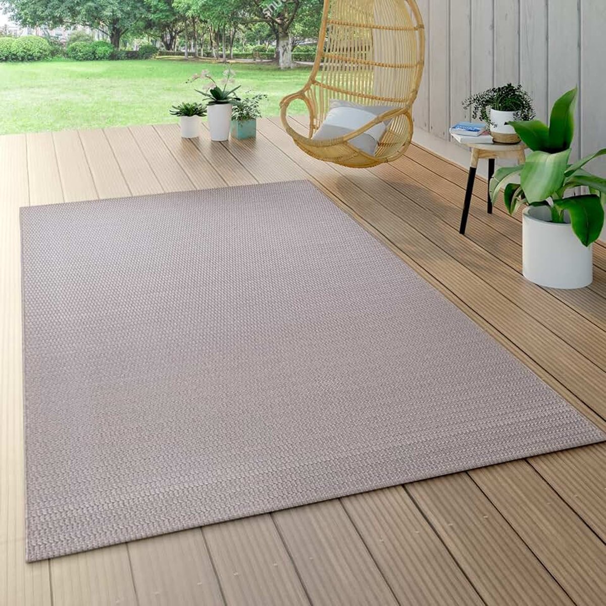 Home Buiten Vloerkleed Tapijt Sisal Balkon Keuken Natuurpatroon Eenkleurig Modern, Maat:120x170 cm