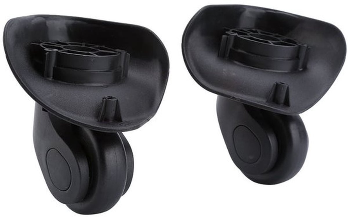 Vervangwielen Duurzaam - Kofferwielen Vervangset - Rotatable Design - Ideaal voor Reizen - 2 Stuks - 2 Inch Breed