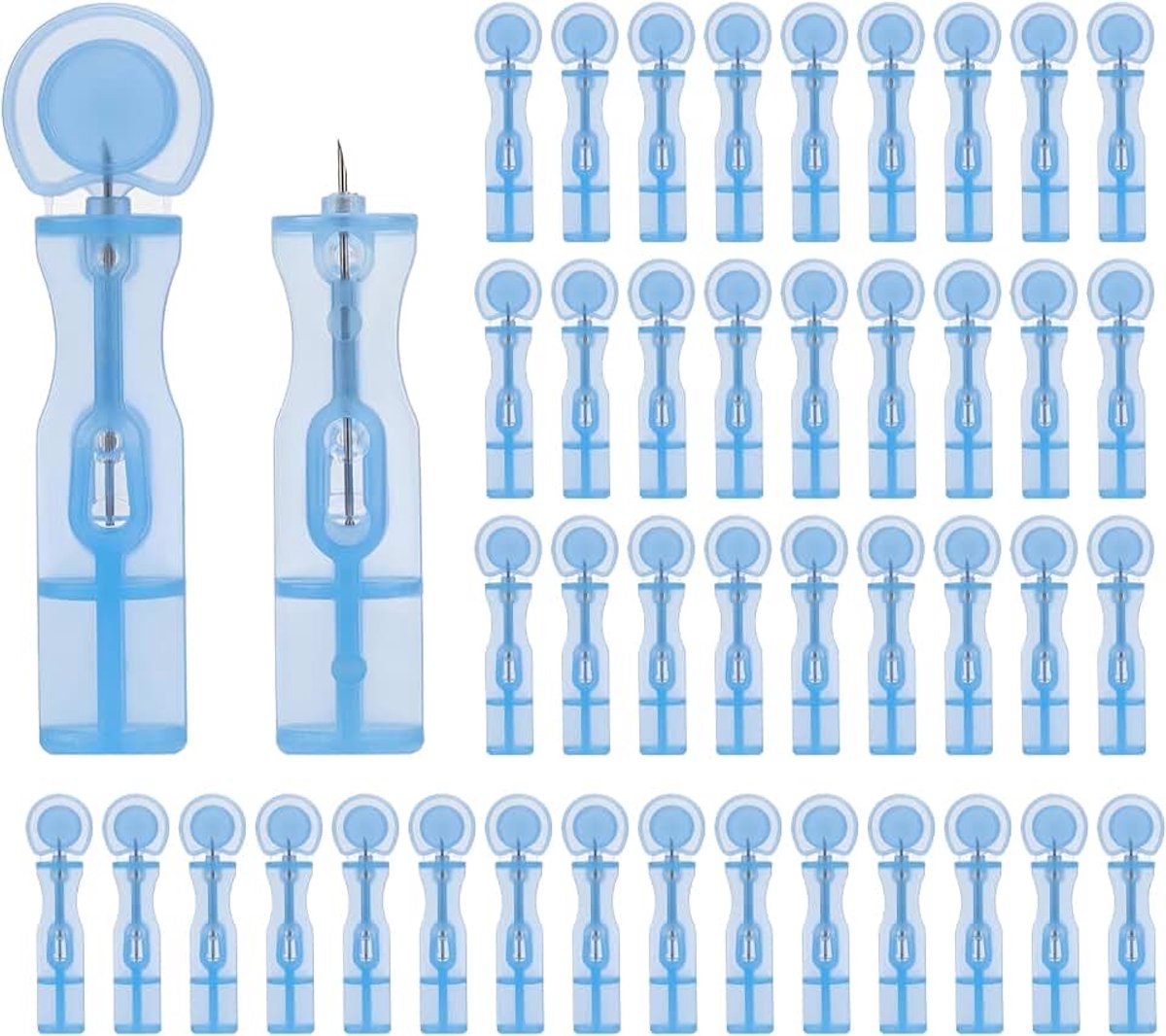 150 stuks acne puistje Popper Naald, Spot Popper, Mee-eter Removal Tools, Whitehead Remover, Professionele Spot Remover Tool, Black Head Acne Removal Naald voor Salon en Thuisgebruik