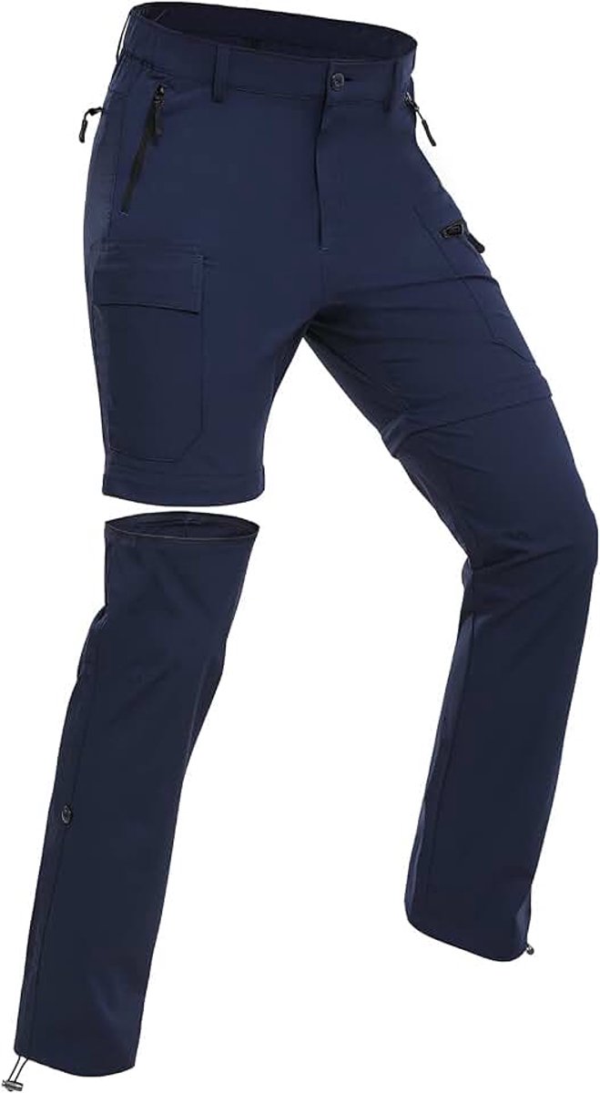 Convertible-zip-off-wandelbroek voor dames, voor kamperen, reizen