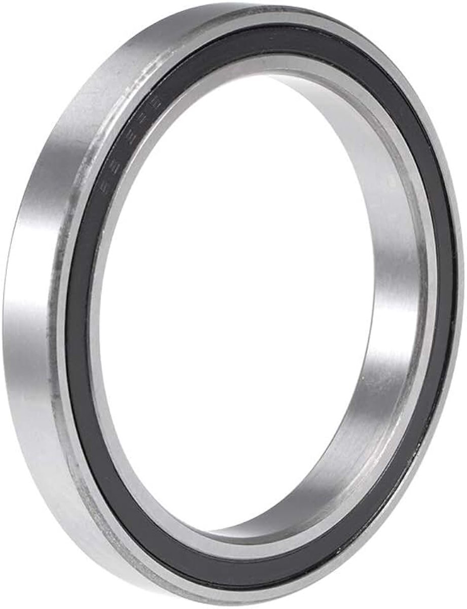 Sourcing map 6812-2RS Kogellager, 60 x 78 x 10 mm, dubbel afgedichte chroomstalen lagers, groefkogellagers voor skateboard, 3D-printer, roller, inline skates (1 hoeveelheid)