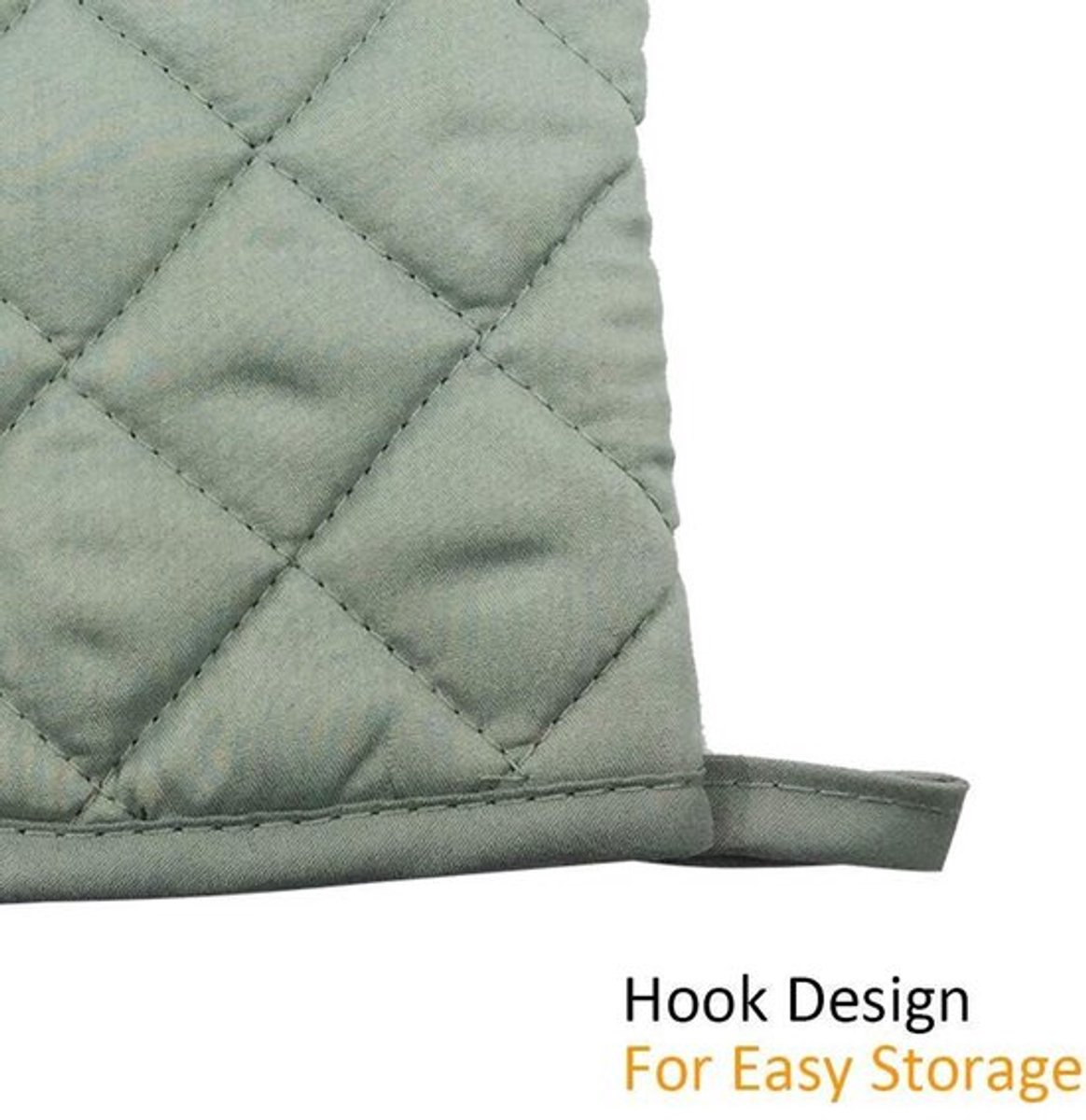 Ovenwanten Hittebestendig - Ovenhandschoenen Antislip - Hittebestendige Pottenhouders - Bakhandschoenen 1 Paar - Corrosiebestendig - Effectieve Warmte-isolatie