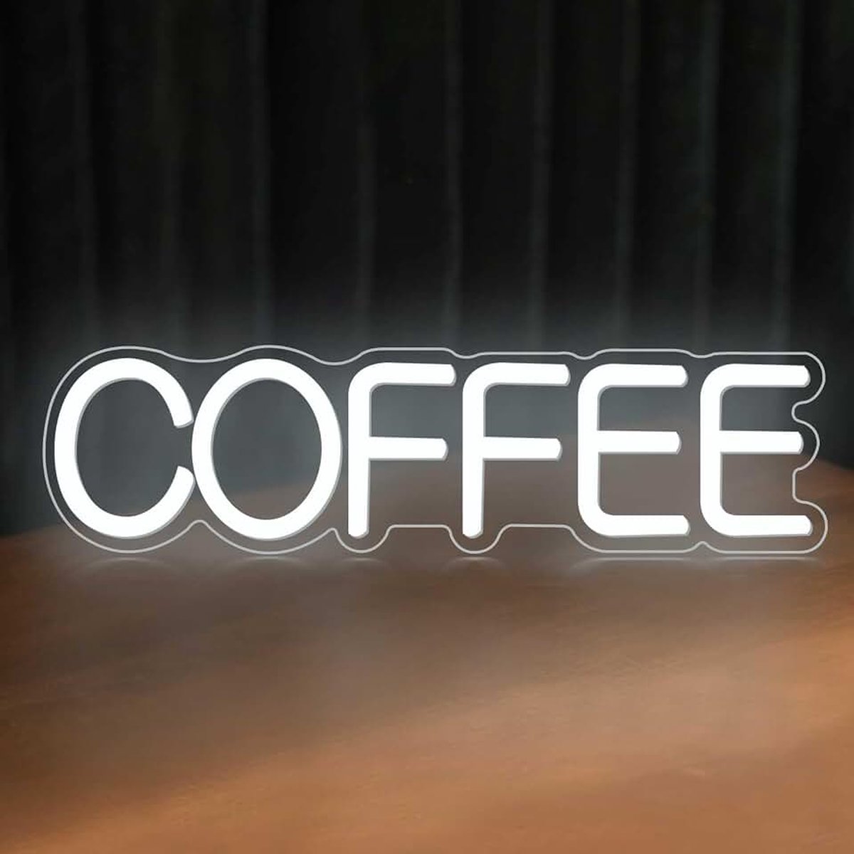 Lichtreclame voor wanddecoratie, dimbaar neonlicht met USB-voeding, perfect voor cafés, winkels, thuisbars en restaurants als stijlvolle kunstdecoratie