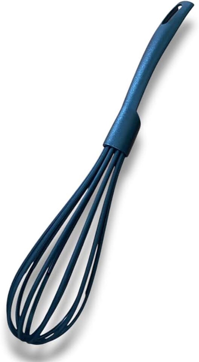 Nylon slang 31 cm - Ergonomisch handvat | Hittebestendig |Anti-kras mixer | Ideaal voor sauzen, gebak en thuisbereidingen
