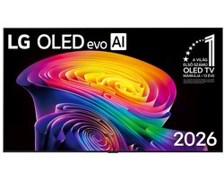 LG C6 OLED65C61LA - 65 inch - 4K OLED - 2026 - Smart TV - Buitenlands model