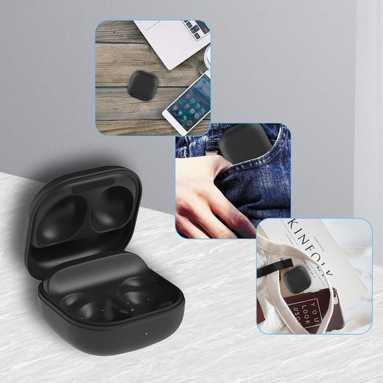 Oplaadcase compatibel met Samsung Galaxy Buds Pro - Vervanging van Draadloze Oplaadcase, Compatibel met Galaxy Buds Pro, Biedt 4 Volledige Oplaadbeurten, Oortjes Niet Inbegrepen — afbeelding 5