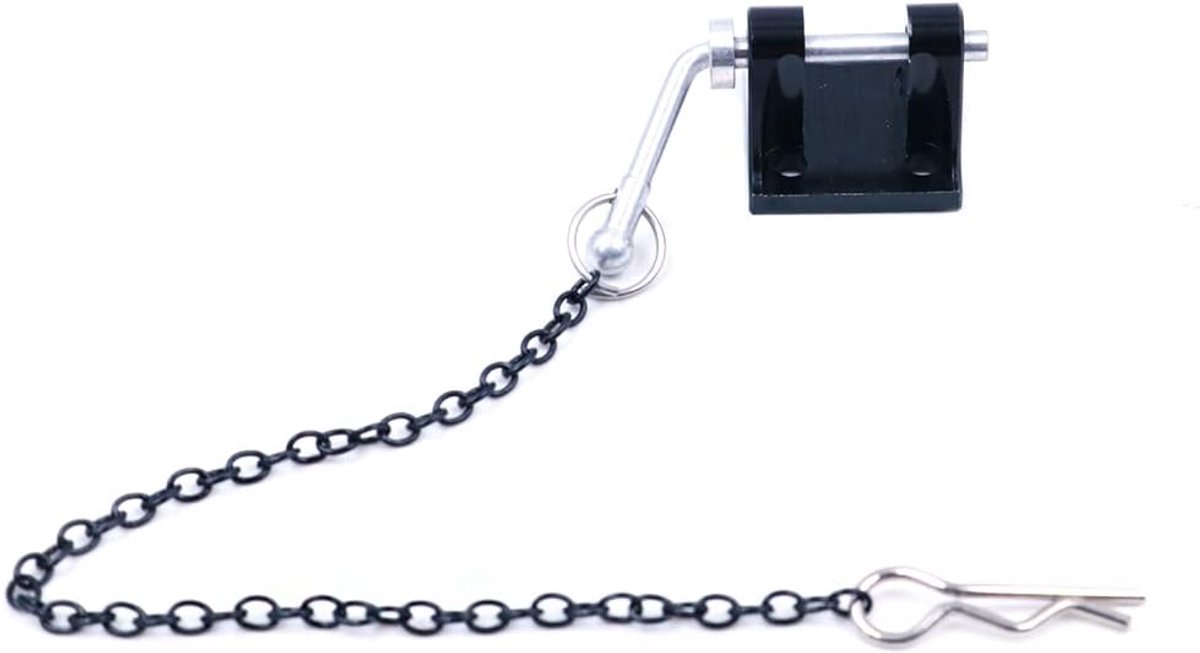 1/10 Hitch Tow Sluitingen Trekhaak Set Metalen Klimtouw Ketting Onderdelen RC Crawler Model Accessoires Rescue Simulatie