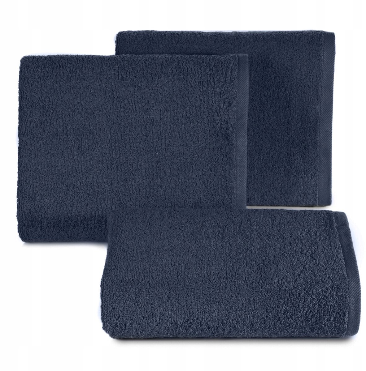 Luxe Katoenen Badhanddoek 50x100 cm - Zacht & Absorberend - Marineblauw