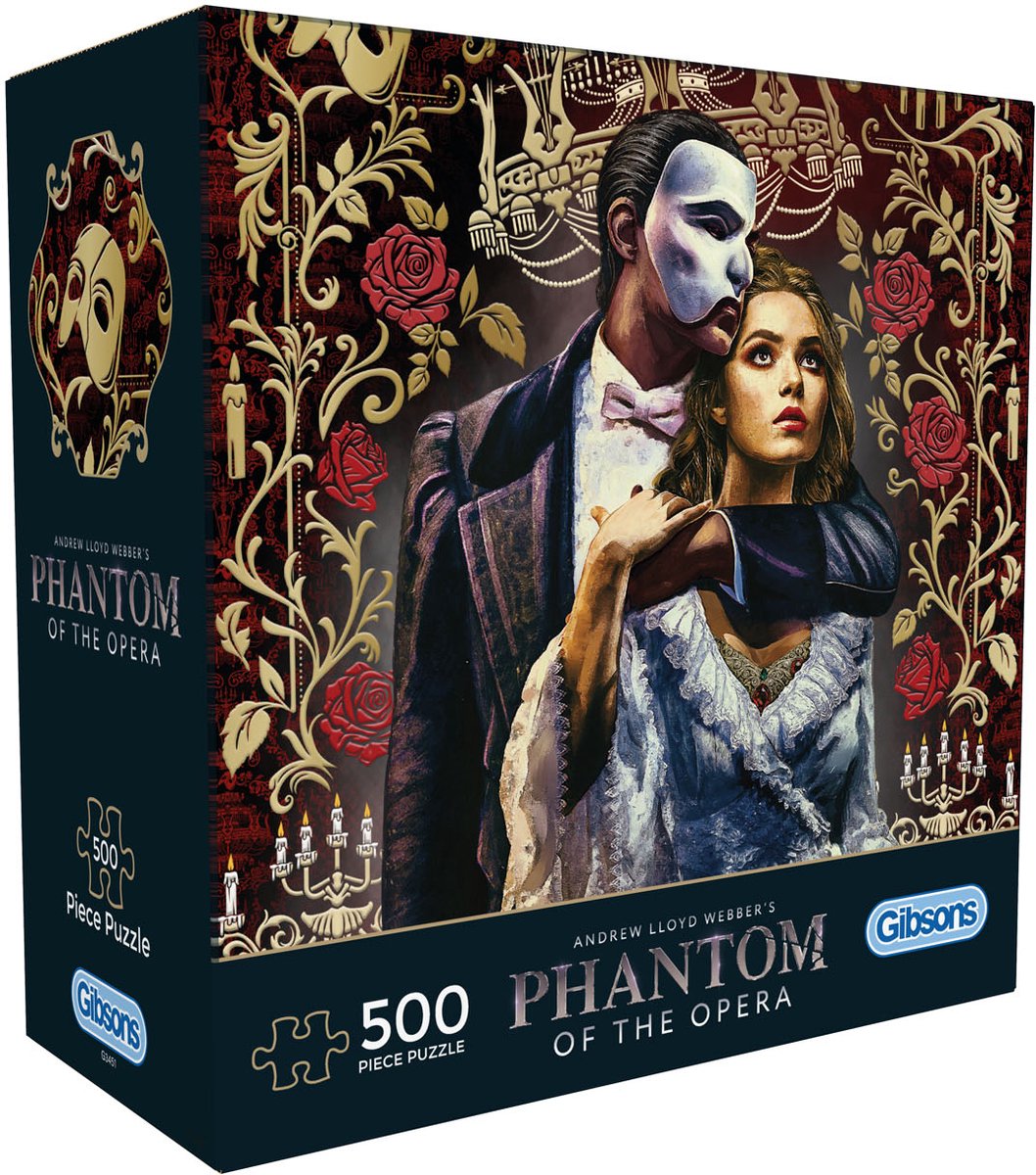 Phantom of the Opera Giftbox Puzzel 500 Stukjes