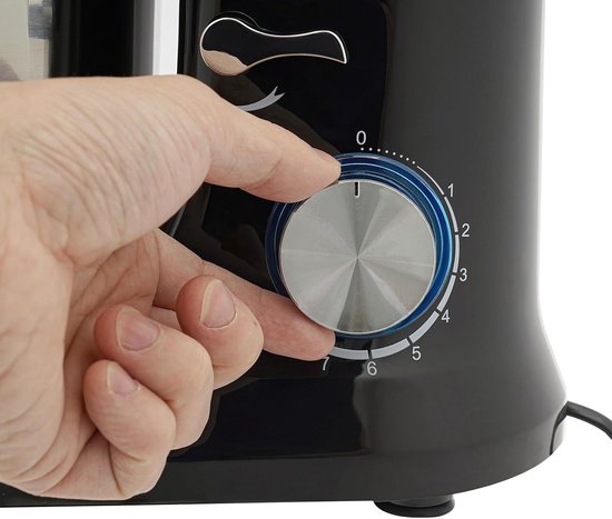 Keukenmachine - Mixer Keuken - Bakken en Koken - Krachtige 1000W Motor - 45 Liter Kom - Zwart — afbeelding 4