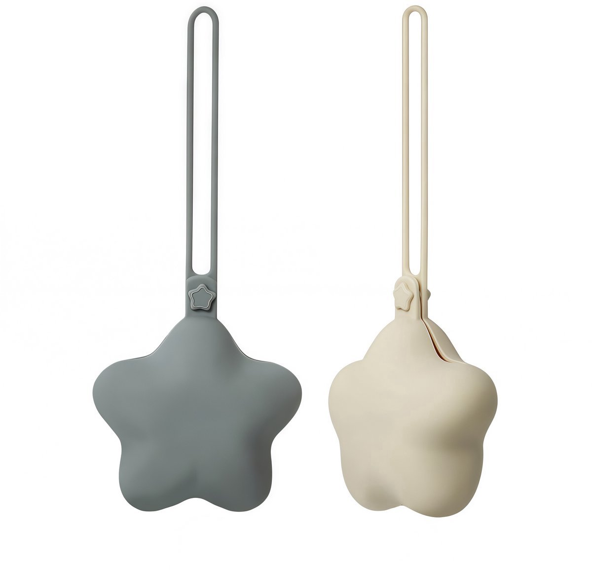 Casalora Speenhouder - Pacifier Box - Crèmewit + blauw - 2 stuk