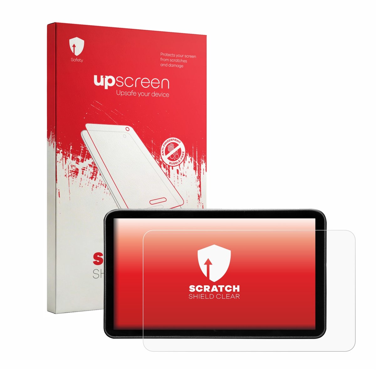 upscreen - Screenprotector voor Portkeys LS7P 7" - Folie Beschermfolie transparant