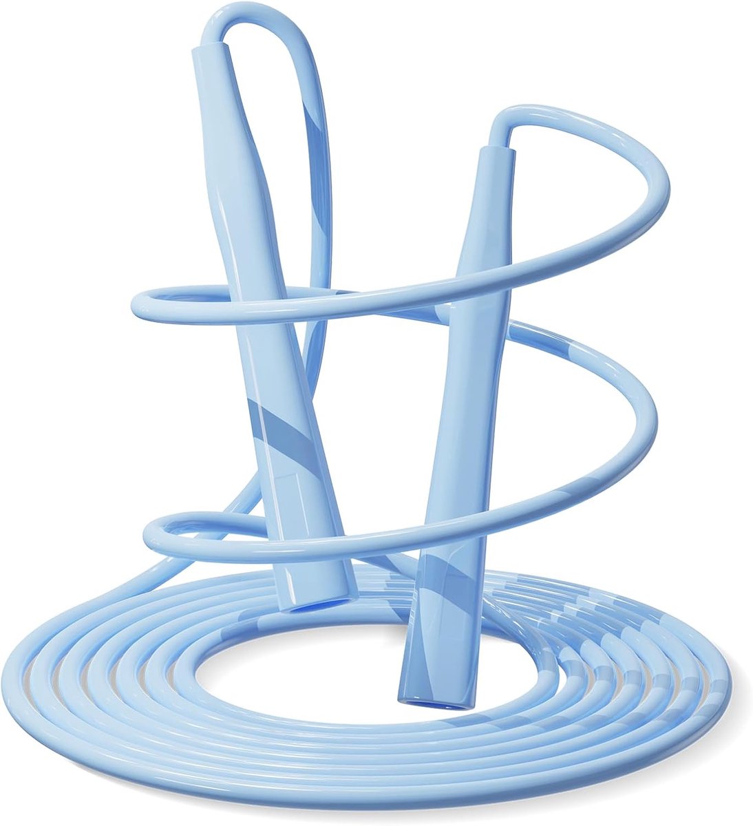 Springtouw, fitness, verstelbaar springtouw voor volwassenen en kinderen, Speed Rope met antislip handgreep, licht springtouw, springtouw voor workout en conditietraining