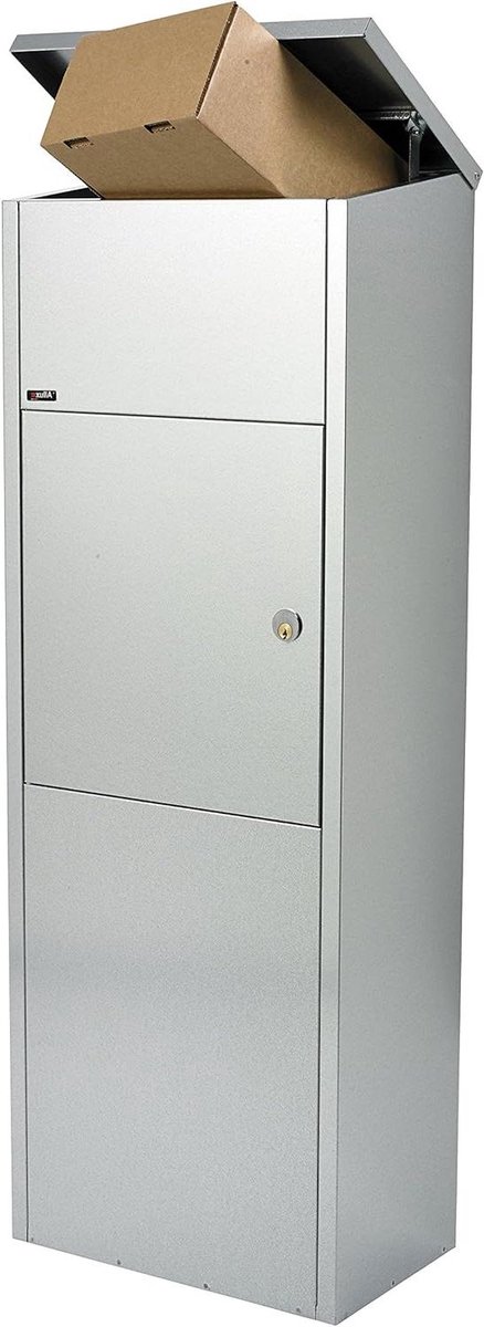 Pakket brievenbus - Postkast - Veilig post ontvangen - Robuust verzinkt staal - 105 cm hoog - Verzinkt