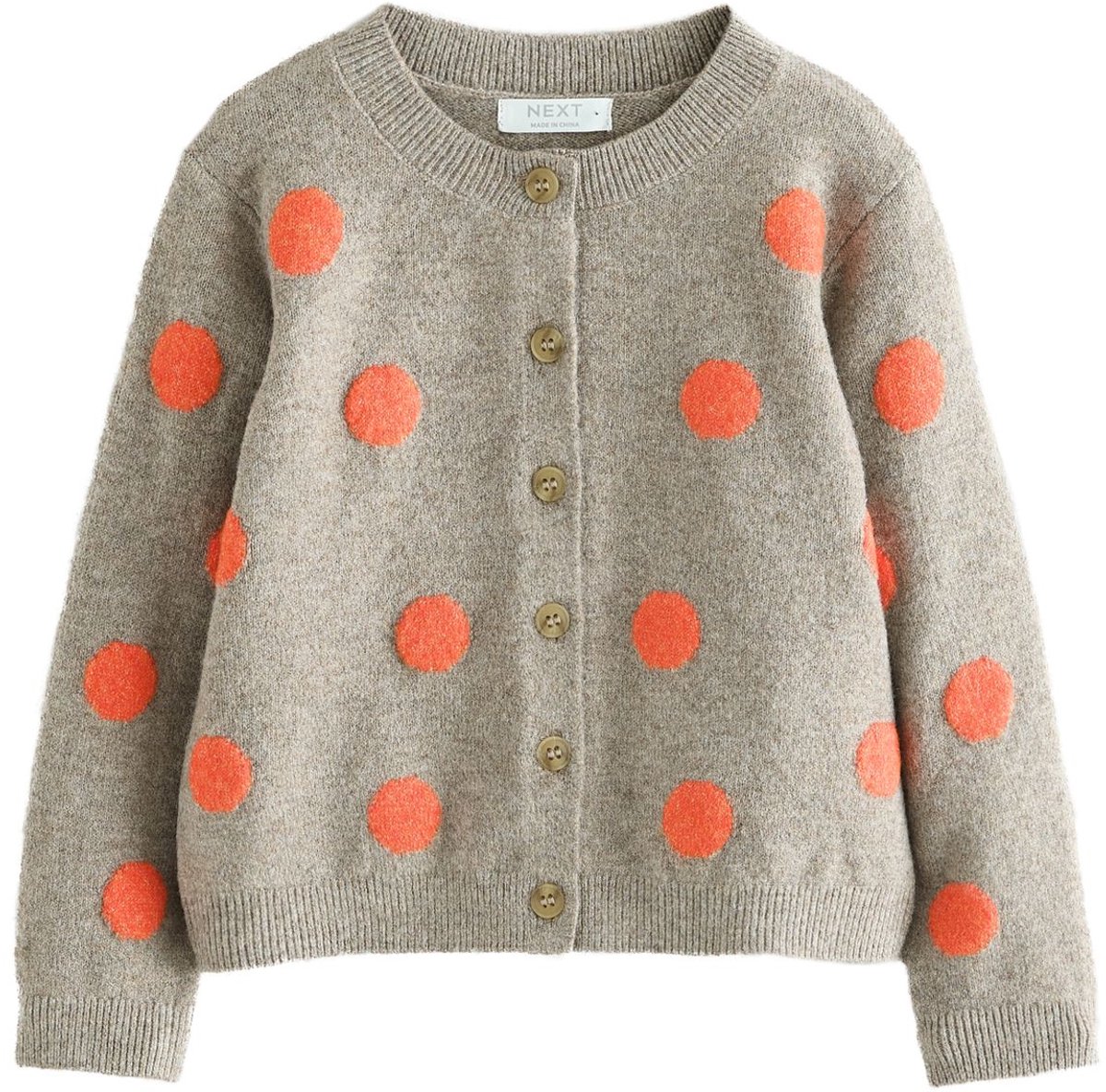Next - Meisjes - Gebreid vest - Crème