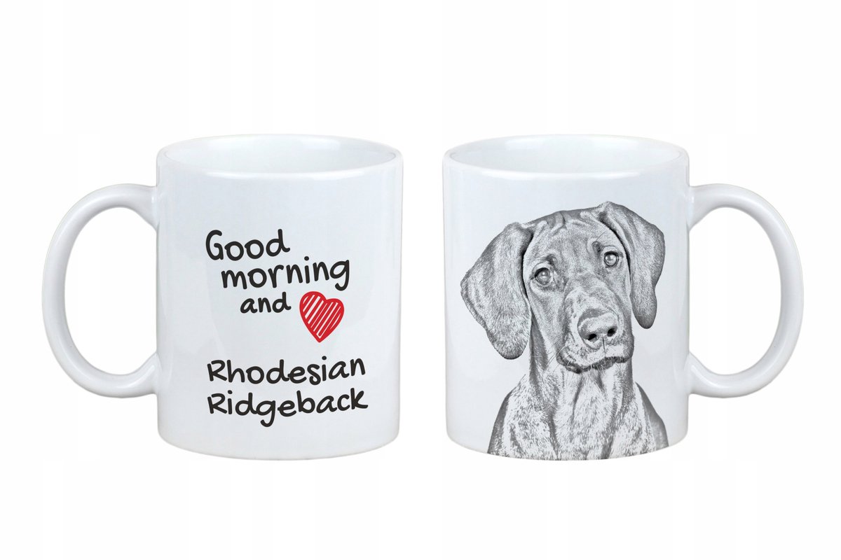 Rhodesian Ridgeback Mok - 330ml - Duurzaam Bedrukt