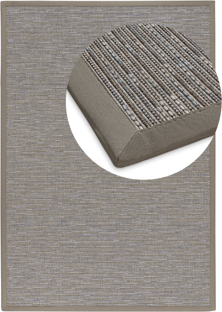 Vloerkleed Naturino Effekt S2 grijs 200x290cm