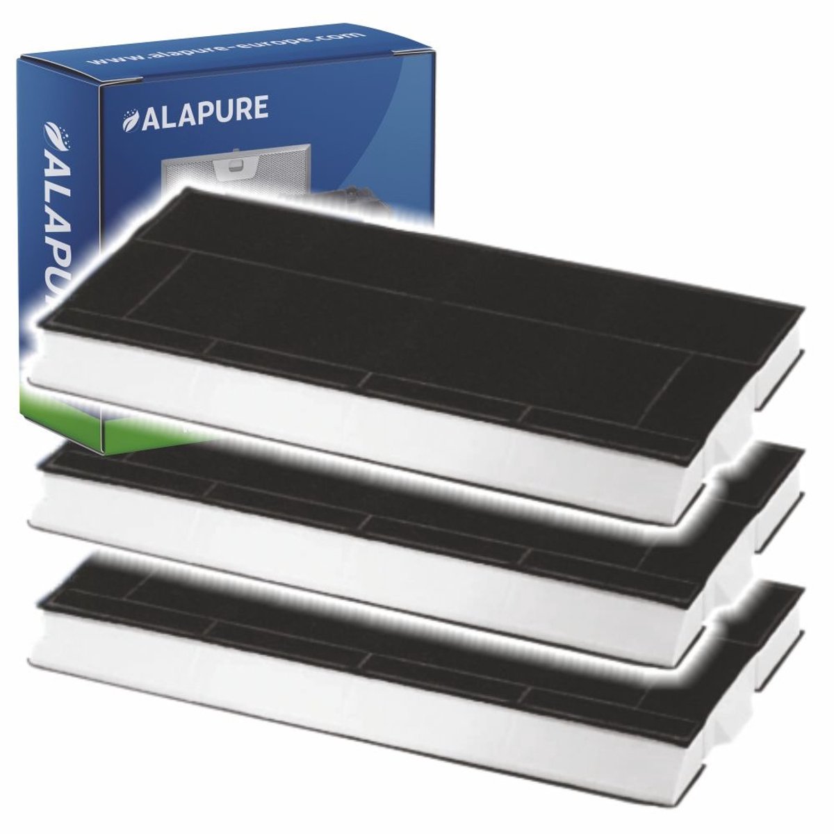 3x Koolstoffilter voor Balay 00434229 / 434229 / DHZ4506