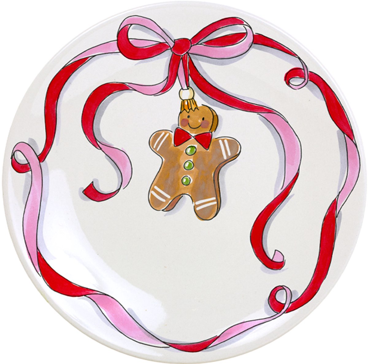 Blond Amsterdam, Kerst: Bord 26 cm Gingerbread