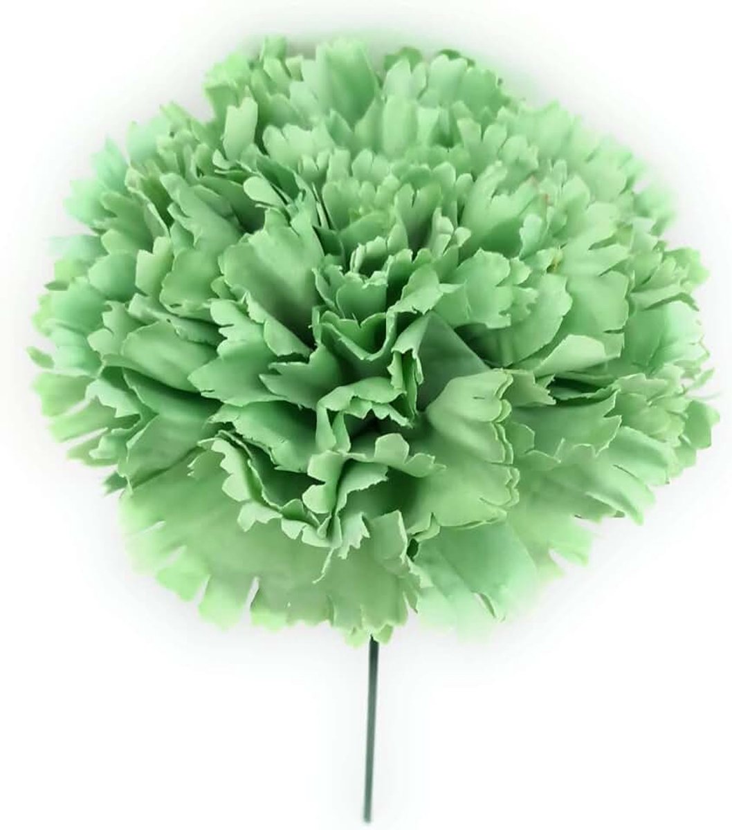 Bloemen, grote anjers, kunstbloem, typische april, beurs, sevilla, bloem, flamenca voor dames, dauw, flamingo, dans en sevillana's, grote anjer, munt, Ø 13 cm